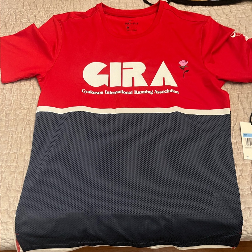 Red and Blue Men's Shirt